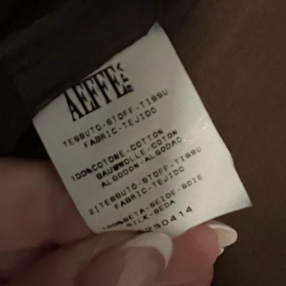 MOSCHINO Brown Blazer Jacket With Ruffled Sleeve Size US 10 - Picture 15 of 16